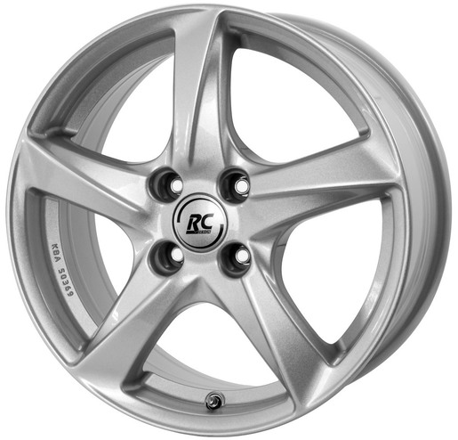Aluminijski naplatak RC Design RC30 6,5x16 5/112 ET46 D3 Srebrna/Kristallsilber - EAN kod 4250996305948