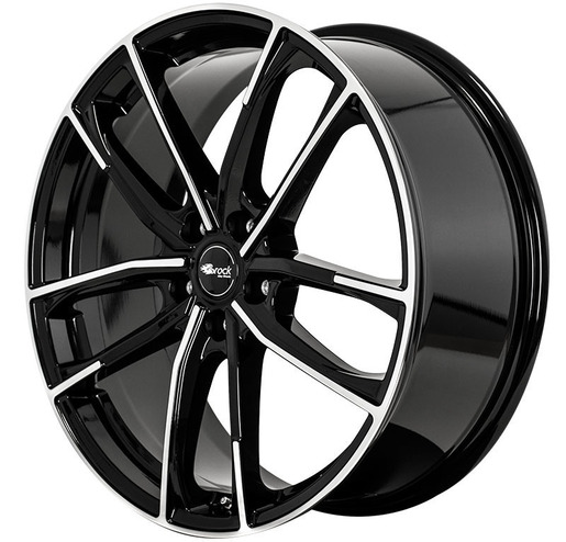 Aluminijski naplatak Brock B38 8x18 5/112 ET45 D3 Crno Polirana/Schwarz Glanz Voll-Poliert - EAN kod 4250996317460