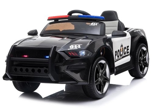 Automobil na akumulator BBH-0007 policija crni