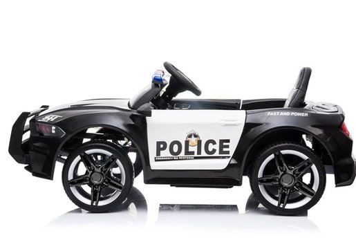 Automobil na akumulator BBH-0007 policija crni