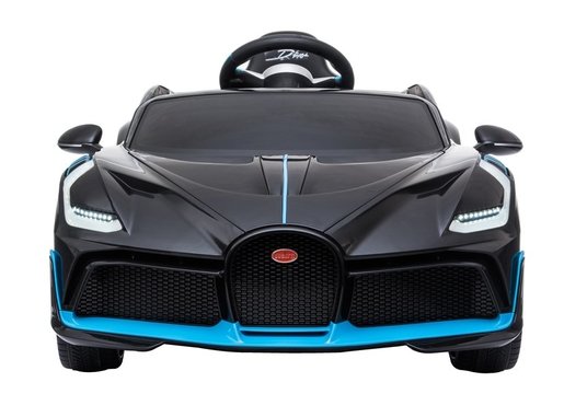 Licencirani automobil na akumulator Bugatti Divo crni lakirani
