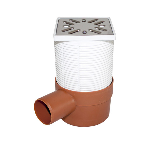 STYRON podni sifon 15x15 cm, fi 50