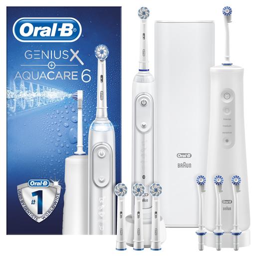 Oral-B tuš AQUA CARE 6 PRO+GENIUS X