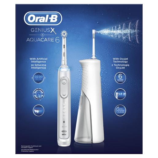 Oral-B tuš AQUA CARE 6 PRO+GENIUS X