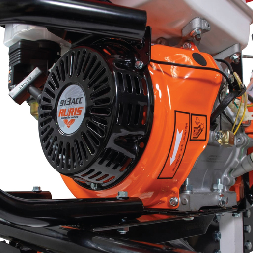 RURIS motorna kopačica 913ACC - 13 KS (gumeni kotači,noževi-freza,metalni kotači,plug okretni)