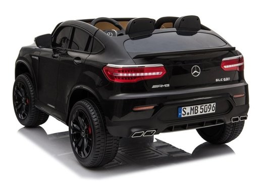 Licencirani Mercedes GLC 63S dvosjed crni - auto na akumulator