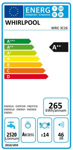 Whirlpool perilica posuđa WRIC 3C26_oštećena 4151639