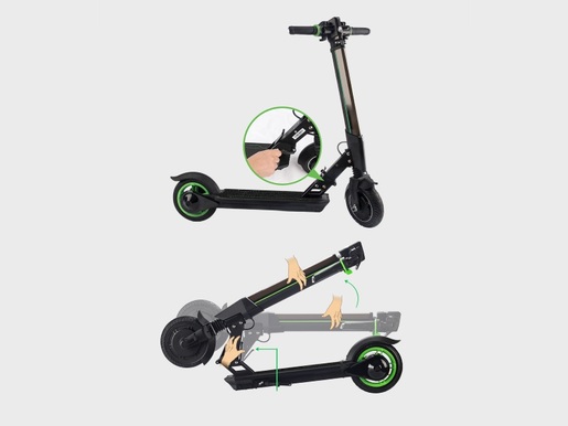 MANTA električni romobil KATANA, 8", do 100kg