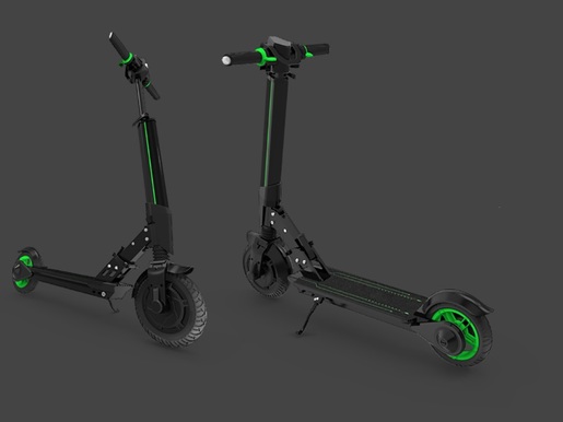 MANTA električni romobil KATANA, 8", do 100kg