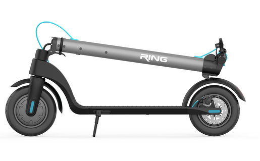 RING električni romobil RX8 silver, izmjenjiva baterija