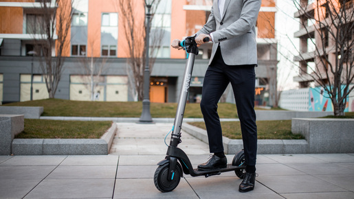 RING električni romobil RX8 silver, izmjenjiva baterija