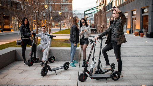 RING električni romobil RX2 crni