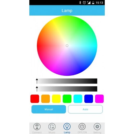 Manta disco LED žarulja, BT upravljanje preko mobitela, zvučnik DLB002