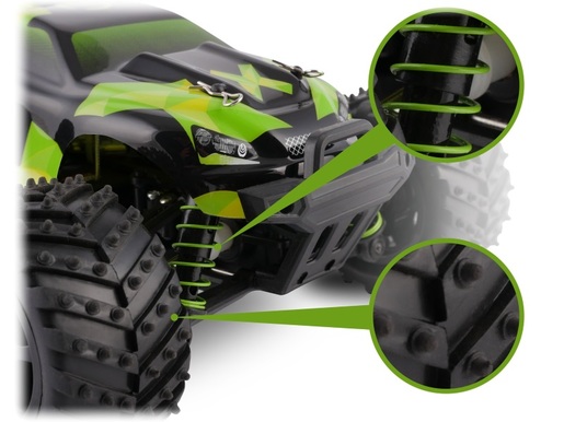 Overmax auto na daljinsko upravljanje, 45km/h, 4x4, ovjes, domet 100m, 27*20cm