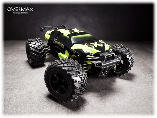 Overmax auto na daljinsko upravljanje, 45km/h, 4x4, ovjes, domet 100m, 27*20cm