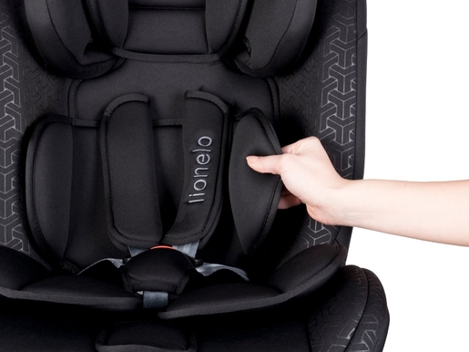Lionelo autosjedalica Sander, 2x ISOFIX, 0-36Kg, crna
