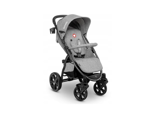 Lionelo dječja kolica ANNET siva + zaštita za noge, od komaraca, 5G JAMSTVA