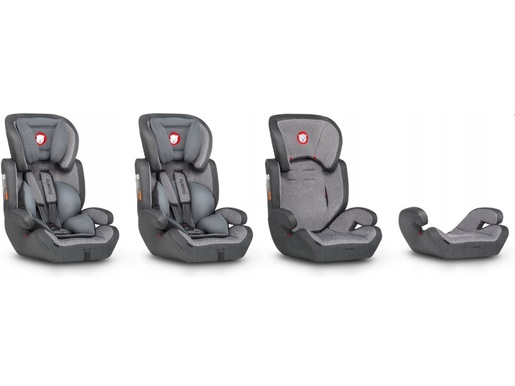 Lionelo autosjedalica Levi PLUS modern siva