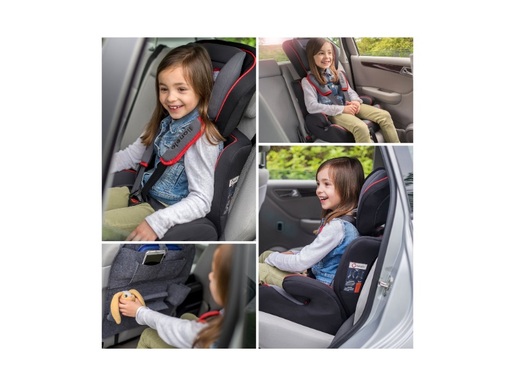 Lionelo autosjedalica Levi PLUS modern siva