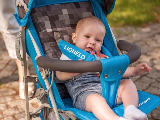 Lionelo dječja kolica ELIA zelena + zaštita od kiše, komaraca, prekrivač za noge