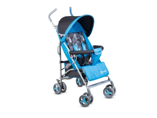 Lionelo dječja kolica ELIA plava + zaštita za noge, od komaraca, 5G JAMSTVA