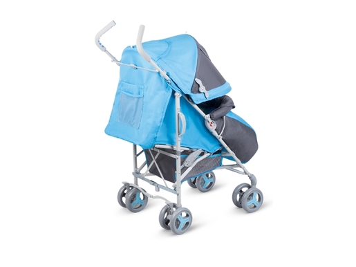 Lionelo dječja kolica ELIA plava + zaštita za noge, od komaraca, 5G JAMSTVA