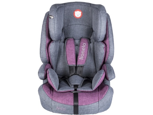 Lionelo autosjedalica Nico, odvojivi booster, ljubičasta