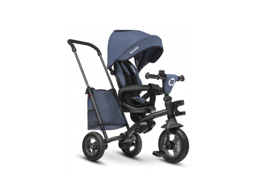 Lionelo tricikl Tris, 2 u 1, jeans, jamstvo 60 mjeseci