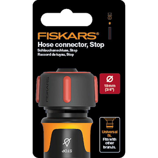 FISKARS spoj za crijevo STOP 19mm(3/4") pištolj