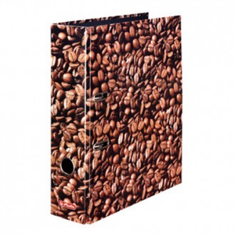 Registrator samostojeći A4, 8 cm, kava, Herlitz