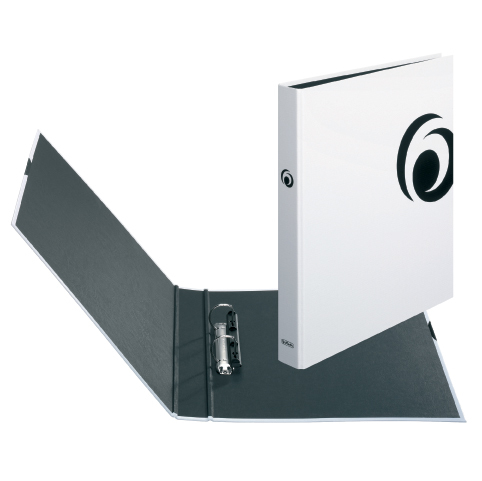 Herlitz mapa, a4 2 ringa, fresh-bijela