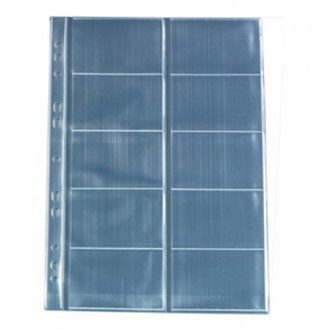 Fascikl uložni za posjetnice, A4, PP, Herlitz, prozirni sjajni