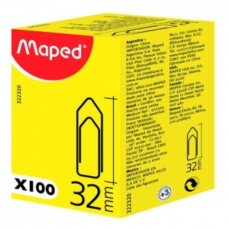 SPOJNICE ZA SPISE METALNE MEDIUM 32 MM 100/1