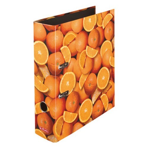 Herlitz registrator samostalni, a4 8cm, naranče