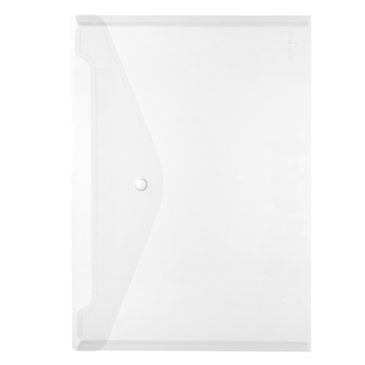 Herlitz mapa pp, A4 s gumbom, prozirna