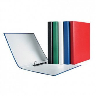 Mapa uložna A4 s 2D ringa, fi 25 mm, hrbat 40 mm, Herlitz maX.file protect, crvena