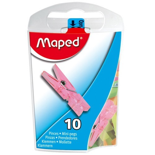 Maped 344011, 33mm 10/1 mini color, kvačice