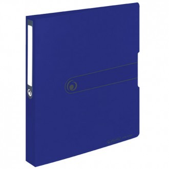 Mapa uložna A4 s 2D ringa, fi 25 mm, hrbat 40 mm, Herlitz Easy orga to go, plava