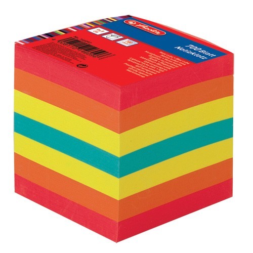 Herlitz kocka, 9x9x9 700l, u boji