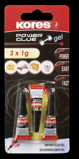 Ljepilo power glue gel, blister