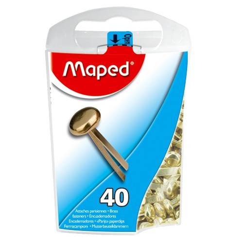 Maped 330011, 17mm, metalne spajalice za pisma