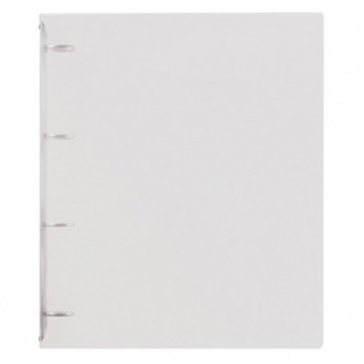 Mapa uložna A4 sa 4 ringa 3,5 cm, prozirna bijela, Herlitz