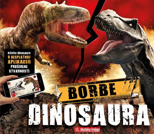 Borbe dinosaura – knjiga s aplikacijom za proširenu stvarnost, Anna Brett