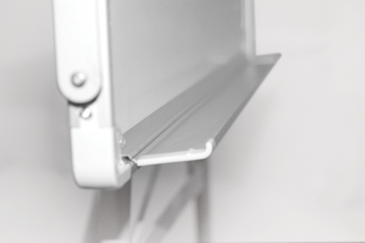 Magnetna bijela ploča Flipchart Forpus na stalku