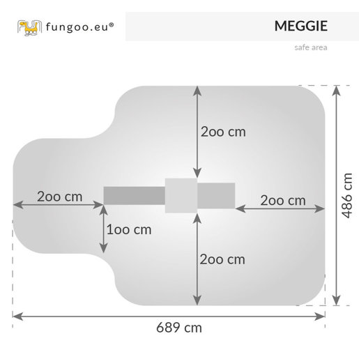 Fungoo dječje igralište set Toranj MEGGIE