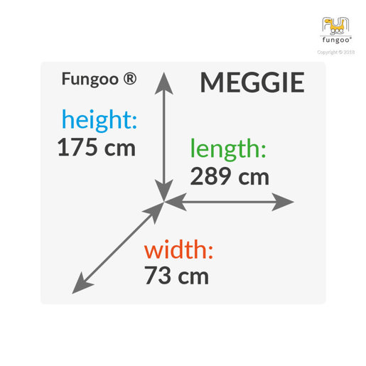 Fungoo dječje igralište set Toranj MEGGIE