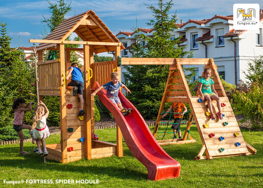 Fungoo dječje igralište set FORTRESS SPIDER