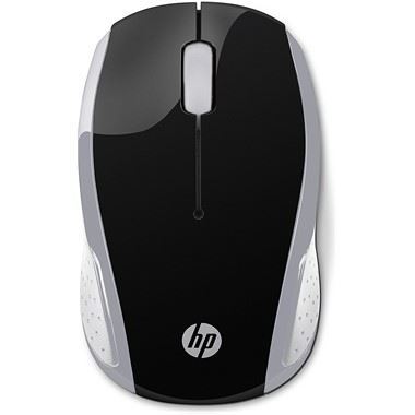 HP 200, bežični optički miš, USB, crno/srebrni (2HU84AA)