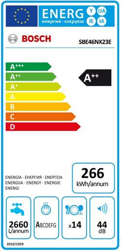 Bosch perilica posuđa SBE46NX23E