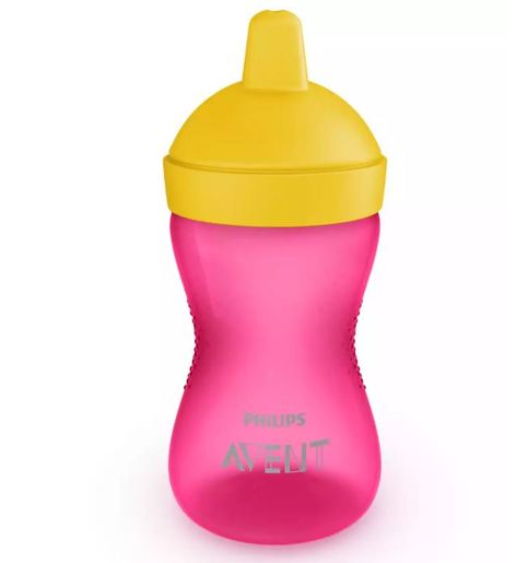 PHILIPS AVENT bočica s tvrdim nastavkom ružičasta 300 ml